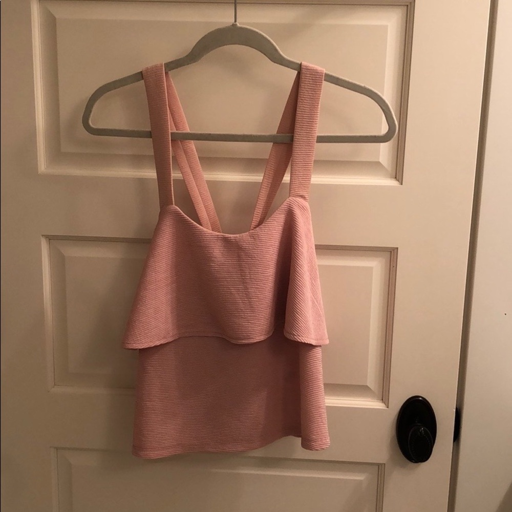 Madewell Texture & Thread Tiered Tank Top - Picture 5 of 7